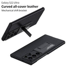 Magnetic Holder Leather Case for Samsung Galaxy S23 S22 Ultra 5G - {{ shop_name}} varyfun