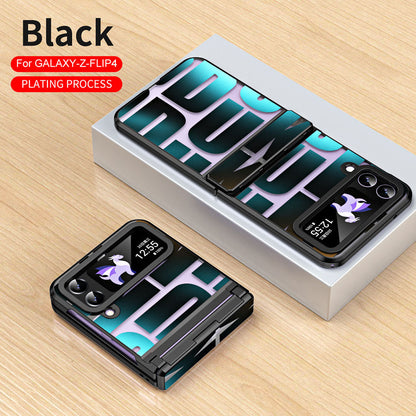 Phantom Plating Phone Case For Samsung Galaxy Z Flip5 Flip4 Flip3 5G