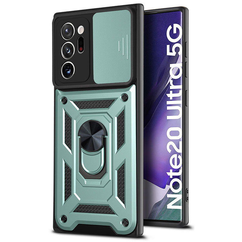 Armor Anti-fall Invisible Bracket Lens Protective Case For Samsung Galaxy S23 S22 S21 S20 Ultra Plus Note20 Ultra - mycasety2023 Mycasety