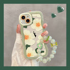 Advanced White Flower Bracelet iPhone Case - mycasety2023 Mycasety