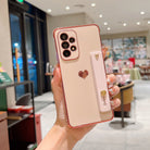 Luxury Electroplating Protective Phone Case With Stand Holder For Samsung - {{ shop_name}} varyfun