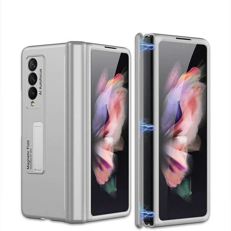 Magnetic Frame Plastic Stand All-included Case For Samsung Galaxy Z Fold 2 3 5G - {{ shop_name}} varyfun