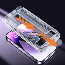 Load image into Gallery viewer, Premium Screen Protector For iPhone With Dust-free Film Mounter - mycasety2023 Mycasety
