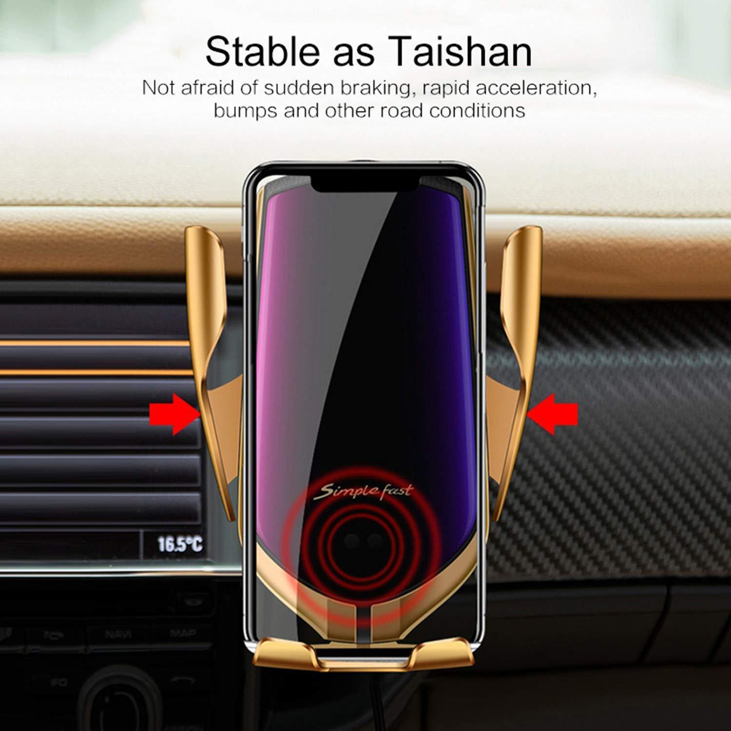 Wireless Automatic Sensor Car Phone Holder And Charger - Buy 2 Free Shipping - {{ shop_name}} Varyfun