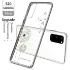 2021 Dandelion Diamonds Electroplating Case For Samsung S20 Ultra Plus S10 Lite Note 20 10 A71 A51 Cover - {{ shop_name}} varyfun