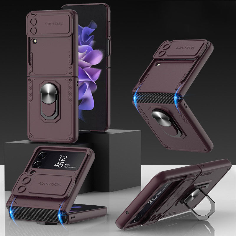 NEWEST Drop Tested Cover With Kickstand Protective Case for Samsung Galaxy Z Flip4 5G - {{ shop_name}} varyfun