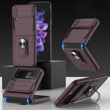 Load image into Gallery viewer, NEWEST Drop Tested Cover With Kickstand Protective Case for Samsung Galaxy Z Flip4 5G - {{ shop_name}} varyfun
