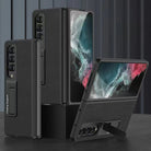 Samsung Galaxy Z Fold 4 5G Luxury Leather Magnetic Stand All-inclusive Drop-resistant Protective Cover - {{ shop_name}} varyfun