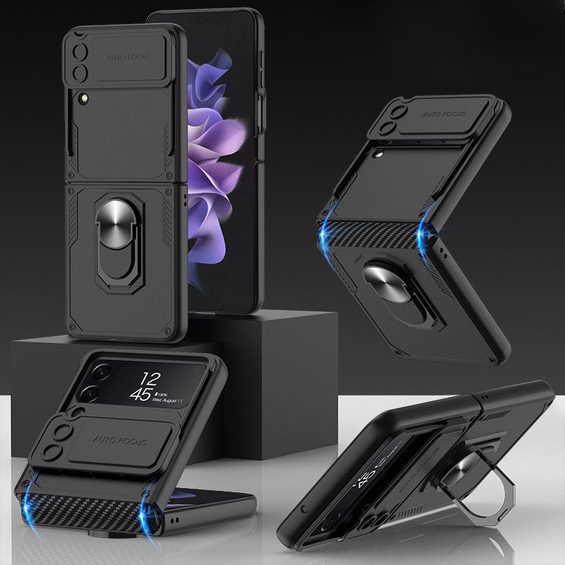 NEWEST Drop Tested Cover With Kickstand Protective Case for Samsung Galaxy Z Flip4 5G - {{ shop_name}} varyfun