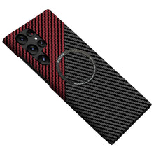 Load image into Gallery viewer, Samsung Galaxy S/A Series | Magnetic Carbon Fiber Phone Case - mycasety2023 Mycasety
