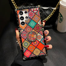 Load image into Gallery viewer, Vintage Bohemian Ring Case With Lanyard for Samsung Galaxy S23 Ultra - {{ shop_name}} varyfun
