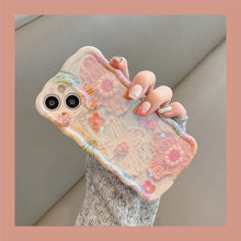 Load image into Gallery viewer, Luxury Pearl Oil Painting Flower iPhone Case - {{ shop_name}} varyfun
