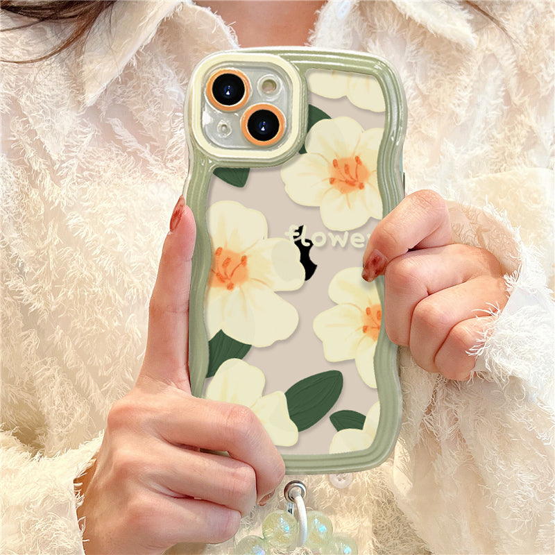 Advanced White Flower Bracelet iPhone Case - mycasety2023 Mycasety