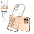 2021 Dandelion Diamonds Electroplating Case For iPhone 12 Pro Max Mini 11 XS XR 7 8 Plus SE 2020 Cover - {{ shop_name}} varyfun