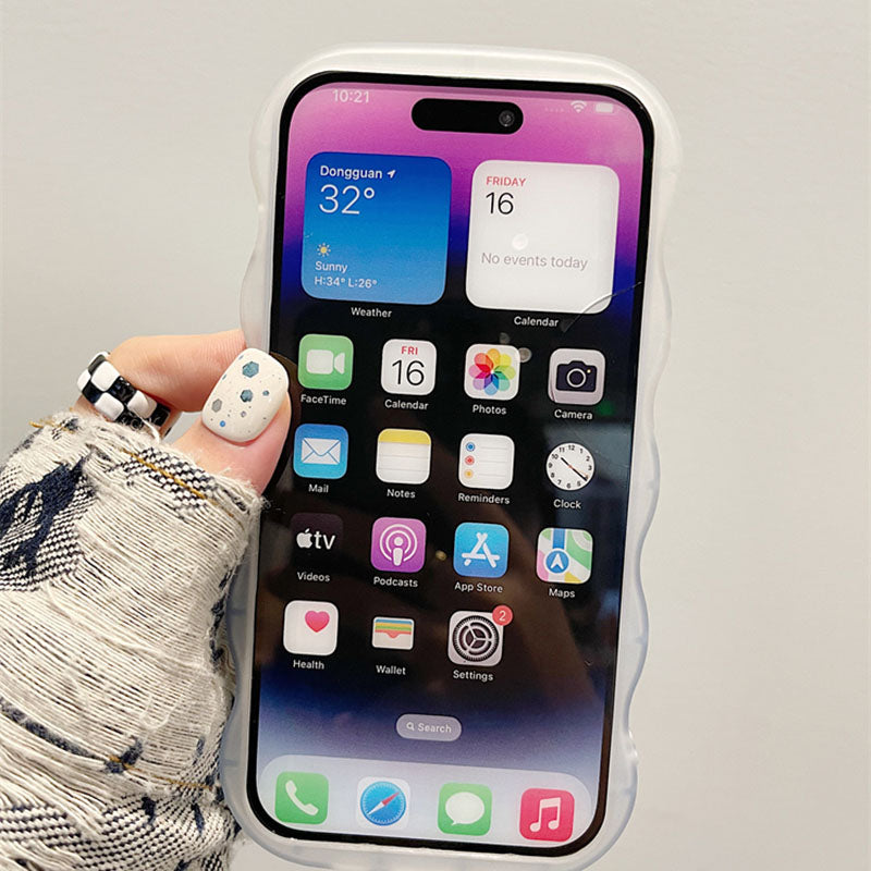 Wavy Fairy Butterfly Chain iPhone Case - mycasety2023 Mycasety