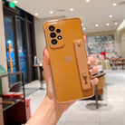 Luxury Electroplating Protective Phone Case With Stand Holder For Samsung - {{ shop_name}} varyfun