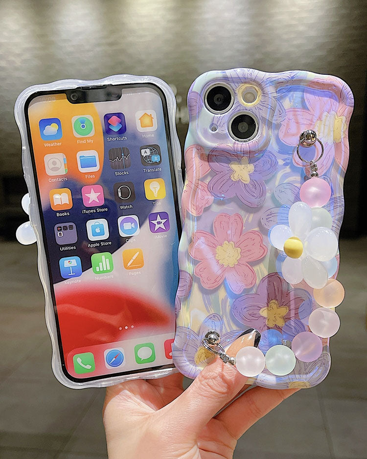 Oil Painting Flower iPhone Case - {{ shop_name}} varyfun