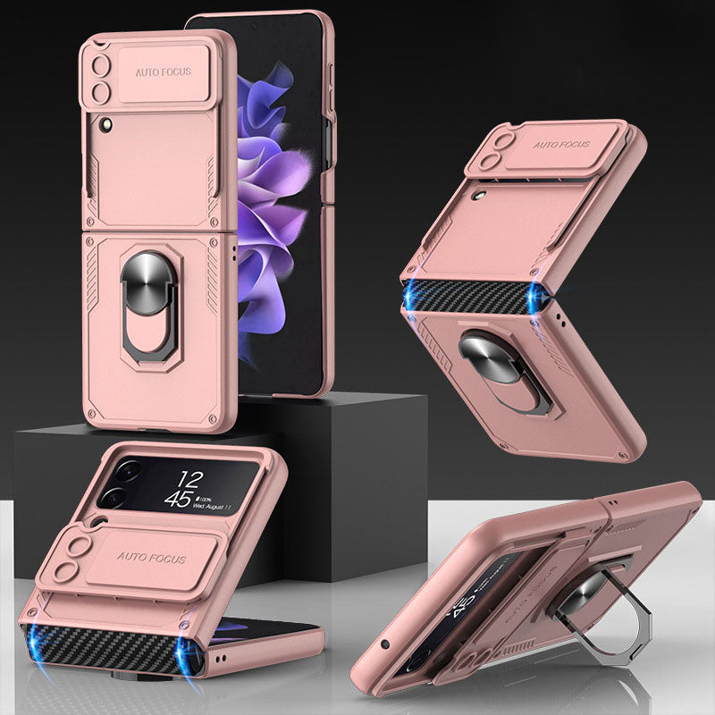 NEWEST Drop Tested Cover With Kickstand Protective Case for Samsung Galaxy Z Flip4 5G - {{ shop_name}} varyfun