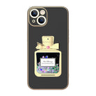 Electorplated All-inclusive Protective Cover For iPhone With Perfume Bottle Holder - {{ shop_name}} varyfun