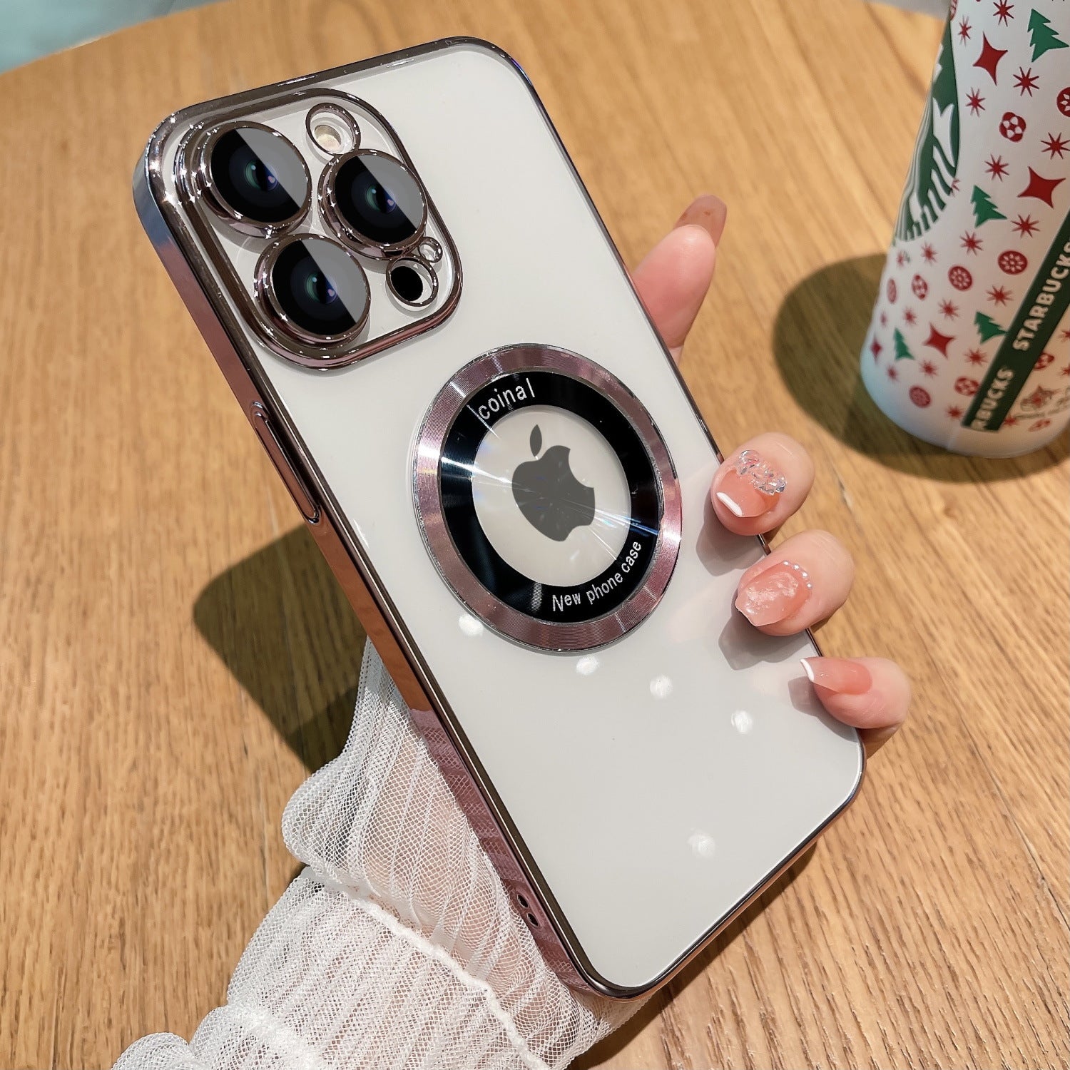 Electorplated Camera All-inclusive iPhone Case With MagSafe - {{ shop_name}} varyfun