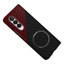 Load image into Gallery viewer, Samsung Galaxy Z Fold Series | Magnetic Carbon Fiber Phone Case - mycasety2023 Mycasety
