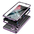 Samsung Galaxy Magnetic Double-Sided Protection Tempered Glass Phone Case - {{ shop_name}} varyfun