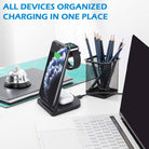 3-in-1 Wireless Charger With MagSafe For Apple Watch 7 6 SE 5 4 iPhone 13 12 11 XS XR X 8 Airpods Pro - {{ shop_name}} varyfun