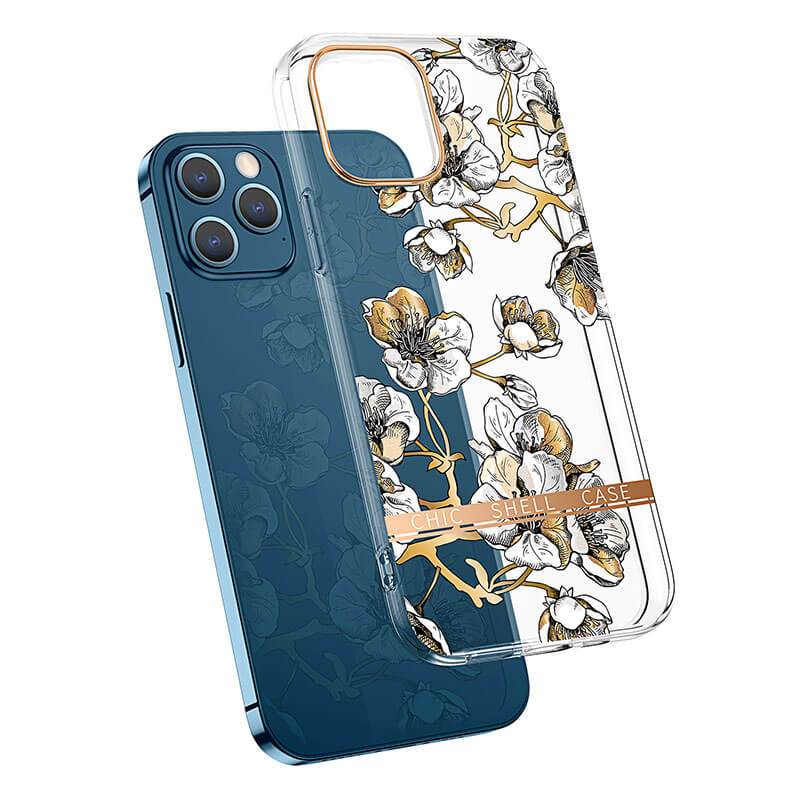 Electroplating Flower Transparent Protective Case For Samsung - {{ shop_name}} pphonecover