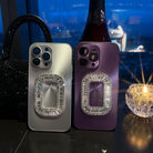 New Luxury Cube Rhinestone iPhone Case - mycasety2023 Mycasety