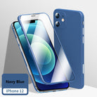 2022 Double-sided All-inclusive Tempered Film Integrally Shell Membrane Protective Case For iPhone - {{ shop_name}} varyfun