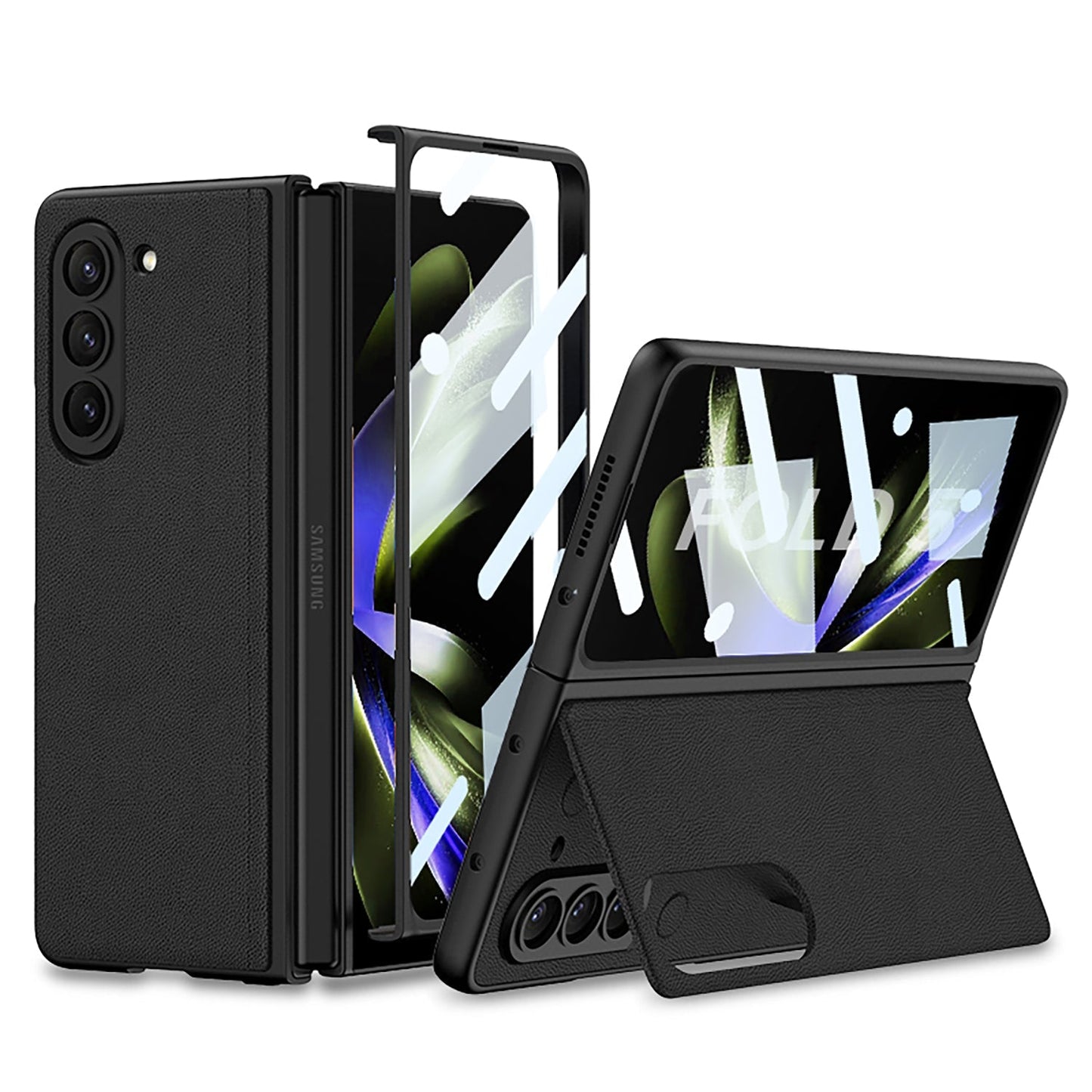 Business Samsung Galaxy Z Fold5 Full Inclusive Leather Case - mycasety2023 Mycasety