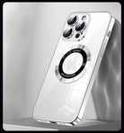 Magnetic Magsafe Electroplated Clear Camera Screen All-inclusive Protective iPhone Case - mycasety2023 Mycasety
