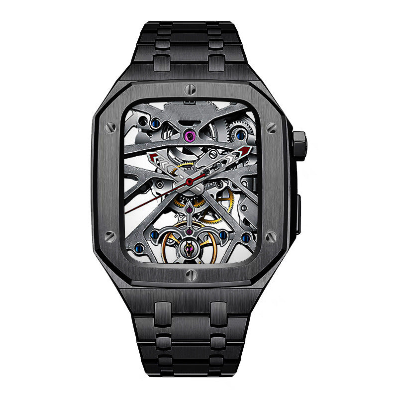 Luxury Metal Case Strap For Apple Watch Series - {{ shop_name}} varyfun