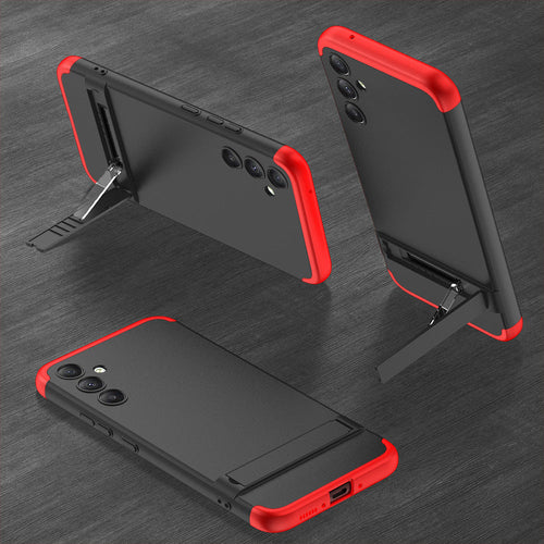 3 in 1 Full Protection Matte Texture Hard Plastic Phone Case For Samsung Galaxy A34 5G - {{ shop_name}} EasyOutdoor