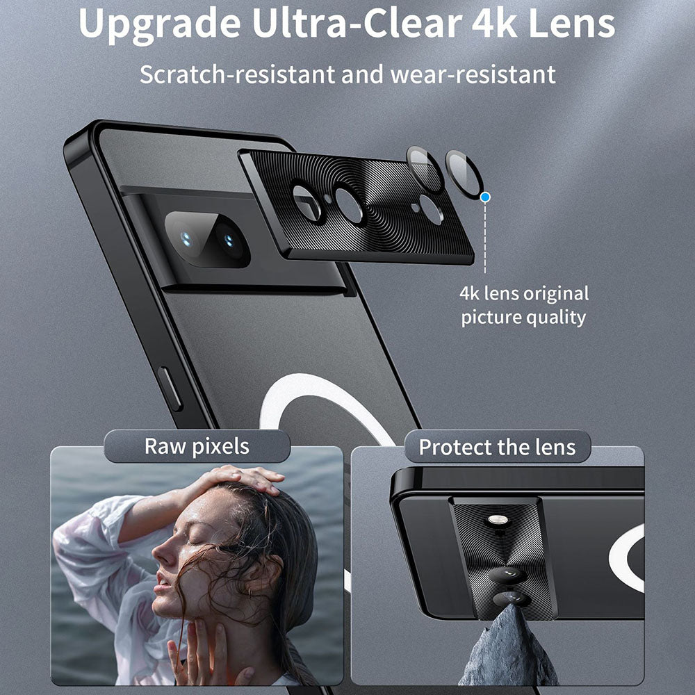 Magnetic Magsafe Metal Phone Case for Google Pixel 7 - mycasety2023 Mycasety