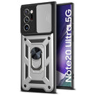 Armor Anti-fall Invisible Bracket Lens Protective Case For Samsung Galaxy S23 S22 S21 S20 Ultra Plus Note20 Ultra - mycasety2023 Mycasety