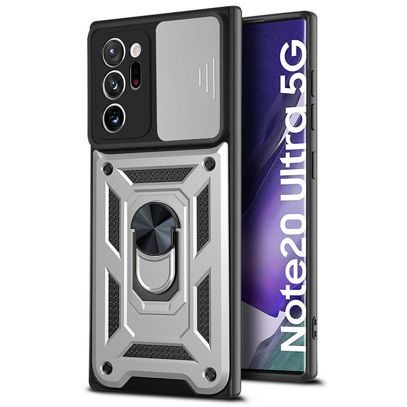 Armor Anti-fall Invisible Bracket Lens Protective Case For Samsung Galaxy S23 S22 S21 S20 Ultra Plus Note20 Ultra - mycasety2023 Mycasety