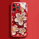 Ins Hot Oil Painting Flower iPhone Case - {{ shop_name}} varyfun