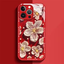 Load image into Gallery viewer, Ins Hot Oil Painting Flower iPhone Case - {{ shop_name}} varyfun

