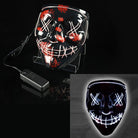 Halloween LED Clown Funny Mask - {{ shop_name}} varyfun