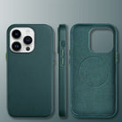 Custom Name Letters Leather Phone Case For iPhone 13 14 14ProMax - mycasety2023 Mycasety