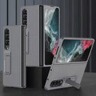 Samsung Galaxy Z Fold 4 5G Luxury Leather Magnetic Stand All-inclusive Drop-resistant Protective Cover - {{ shop_name}} varyfun