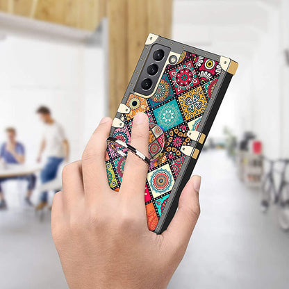2021 Luxury Brand High Quality Bohemian Lanyard Ring Phone Case For Samsung - {{ shop_name}} varyfun