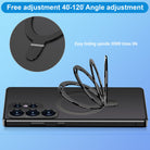 Magnetic Double-Sided Protection Metal Frame Phone Case With Invisible MagSafe Bracket For Samsung/iPhone - mycasety2023 Mycasety