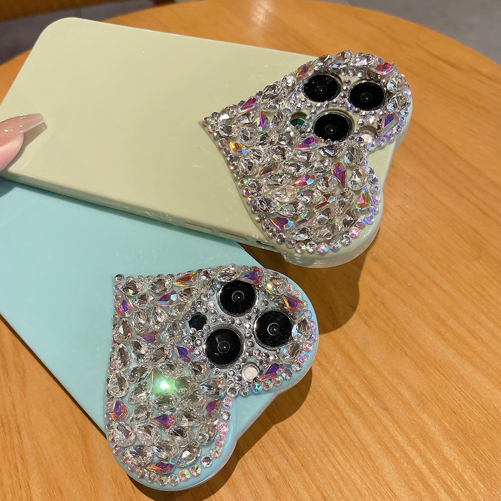 Internet Celebrity New Luxury Rhinestone iPhone Case - mycasety2023 Mycasety