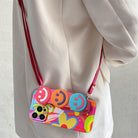 Ins Graffiti Oil Painting Small Yellow Flower iPhone Case - mycasety2023 Mycasety