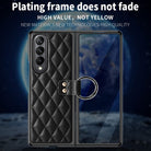Electorplated Leather Soft Shell For Samsung Galaxy S23 Ultra Z Flip3/4 Fold3/4 Series - {{ shop_name}} varyfun