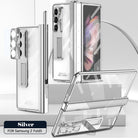 Magnetic Hinge Plating Case For Galaxy Z Fold5 Fold4 with Double Hinge Protector - mycasety2023 Mycasety