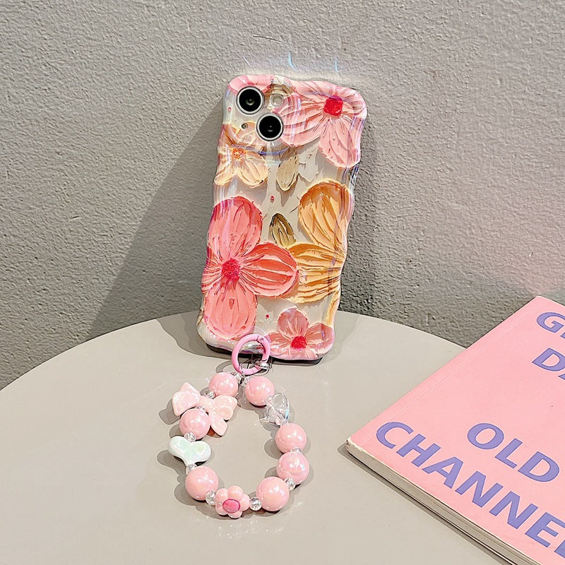 Oil Painting Flower iPhone Case - {{ shop_name}} varyfun