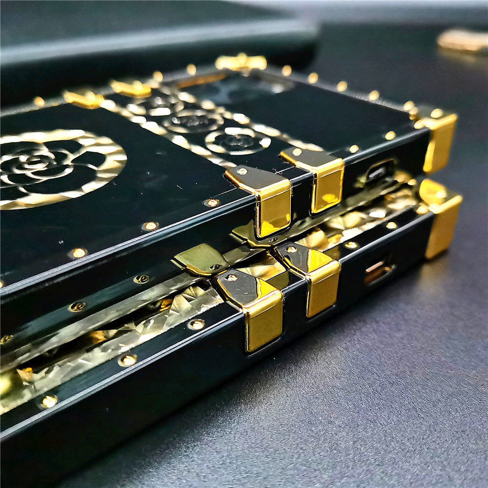 Baroque style luxury shiny ring phone case - {{ shop_name}} varyfun